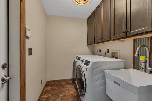 Main Level laundry for added convienence.