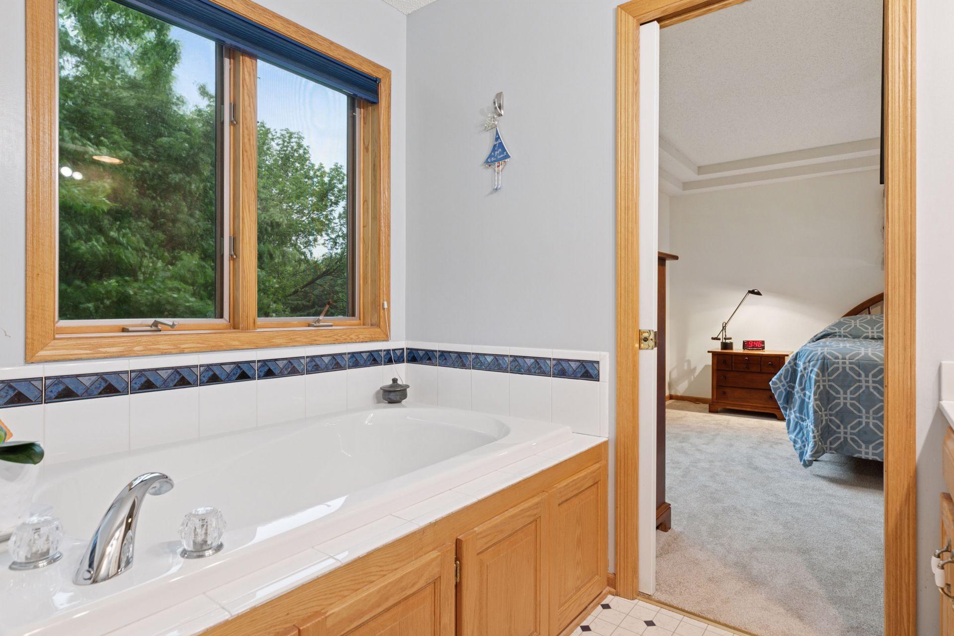 Primary Bathroom Tub
