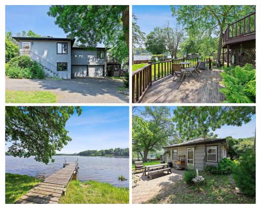 Welcome to this unique lakeside retreat in a peaceful Clear Lake neighborhood—featuring a charming 2-bedroom, 2-bathroom main home PLUS a bonus 1-bedroom, 1-bathroom guest house!