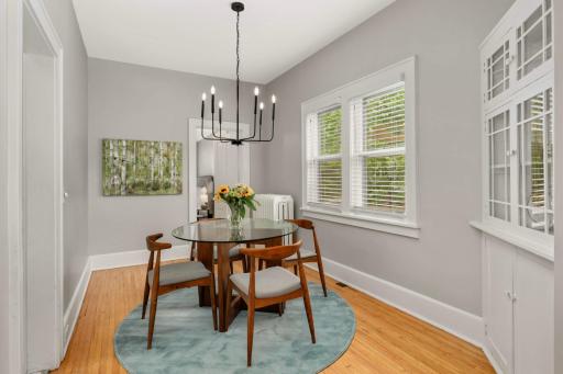 Formal dinning room.