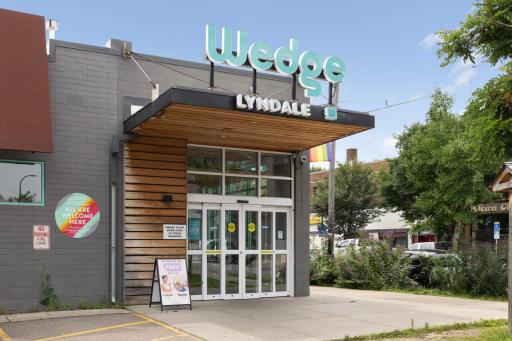The Wedge Co-op Community-owned grocery store featuring bulk foods, prepared eats, and organic products, plus coffee grinding.