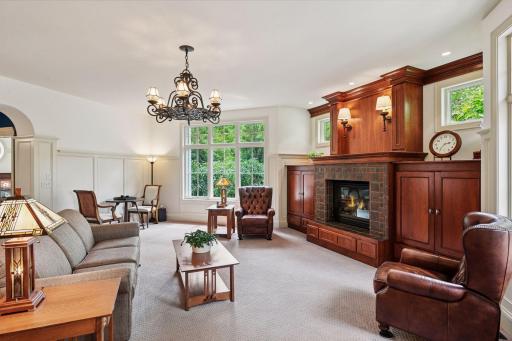 Great room with beautiful views, warm and inviting