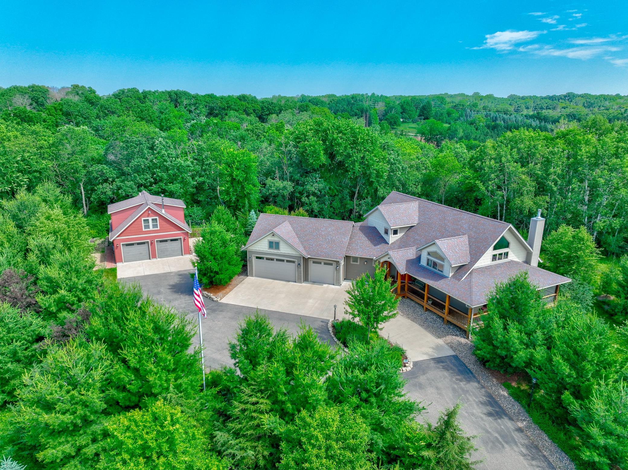 Tucked away on a private and peaceful 3-acre lot, this custom home offers 4 beds, 5 baths, and a life of space, comfort, and privacy!