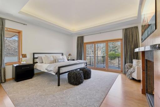 Welcome to the primary suite, offering lots of space for comfort and relaxation