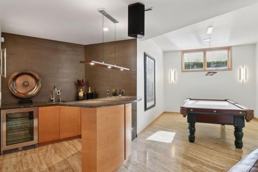 An entertainer's dream, seamlessly flowing spaces designed for socializing and enjoyment