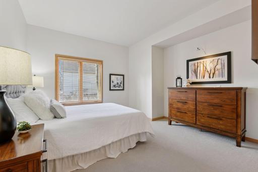 The fourth bedroom is also found on the lower level