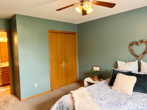 Owner's suite with private full bathroom!