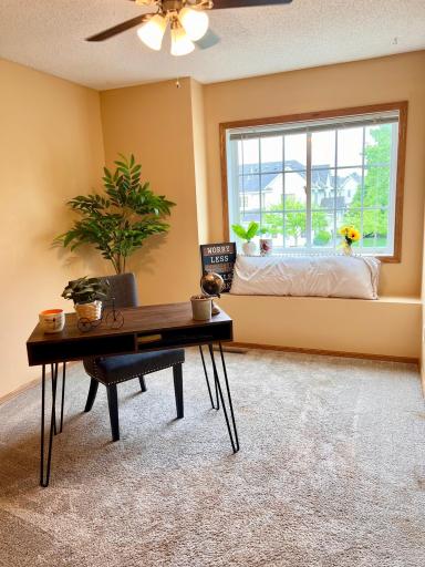 Bedroom #3 upstairs, also has a window ledge