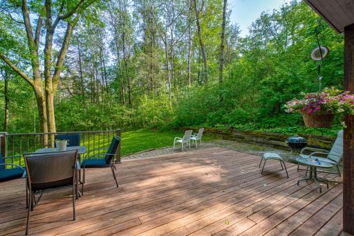 afford opportunity to enjoy the lush surroundings.