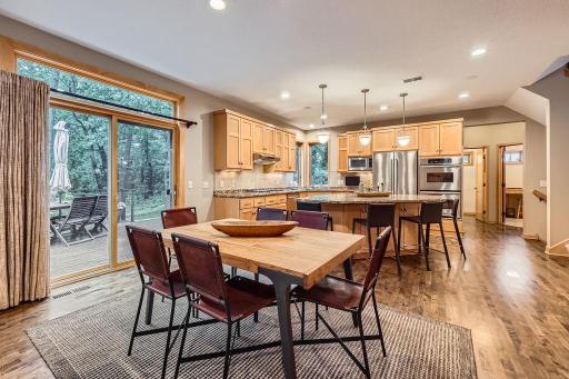 Open flow in this airy and bright home. Updated top to bottom! 3 zone heating system for keep temperatures comfortable on all levels.
