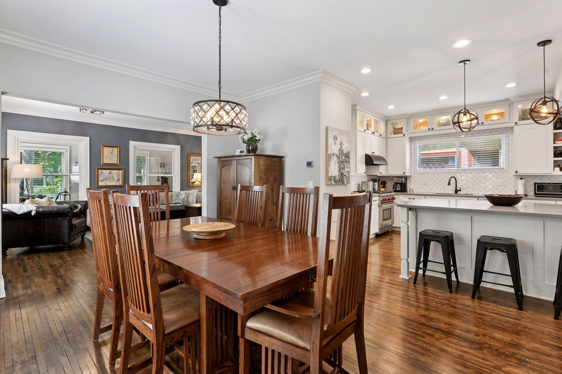 3837 Pleasant Avenue - Dining Room - Spacious, open flow to this home!