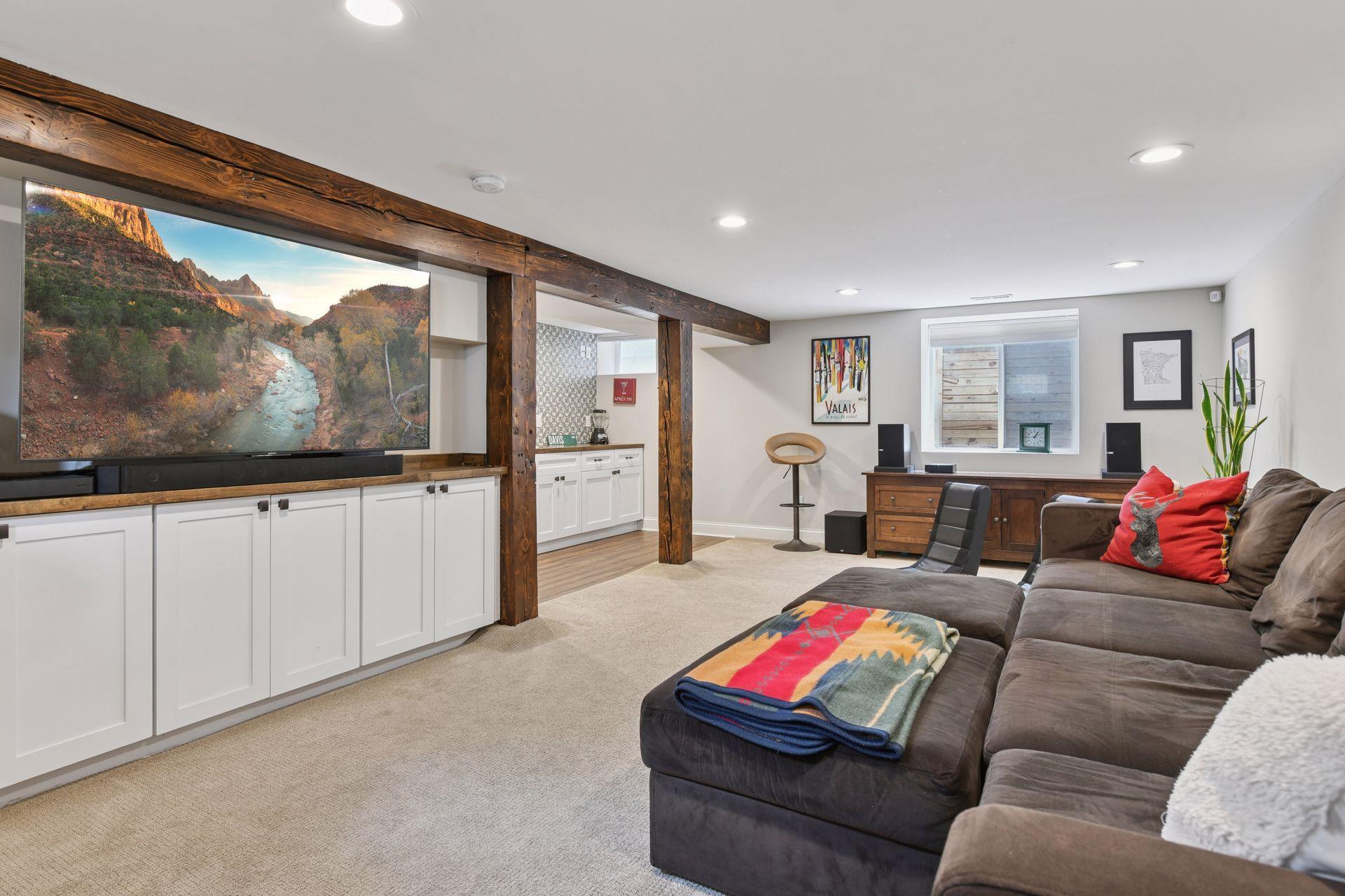 3837 Pleasant Avenue - This Family Room has it all!