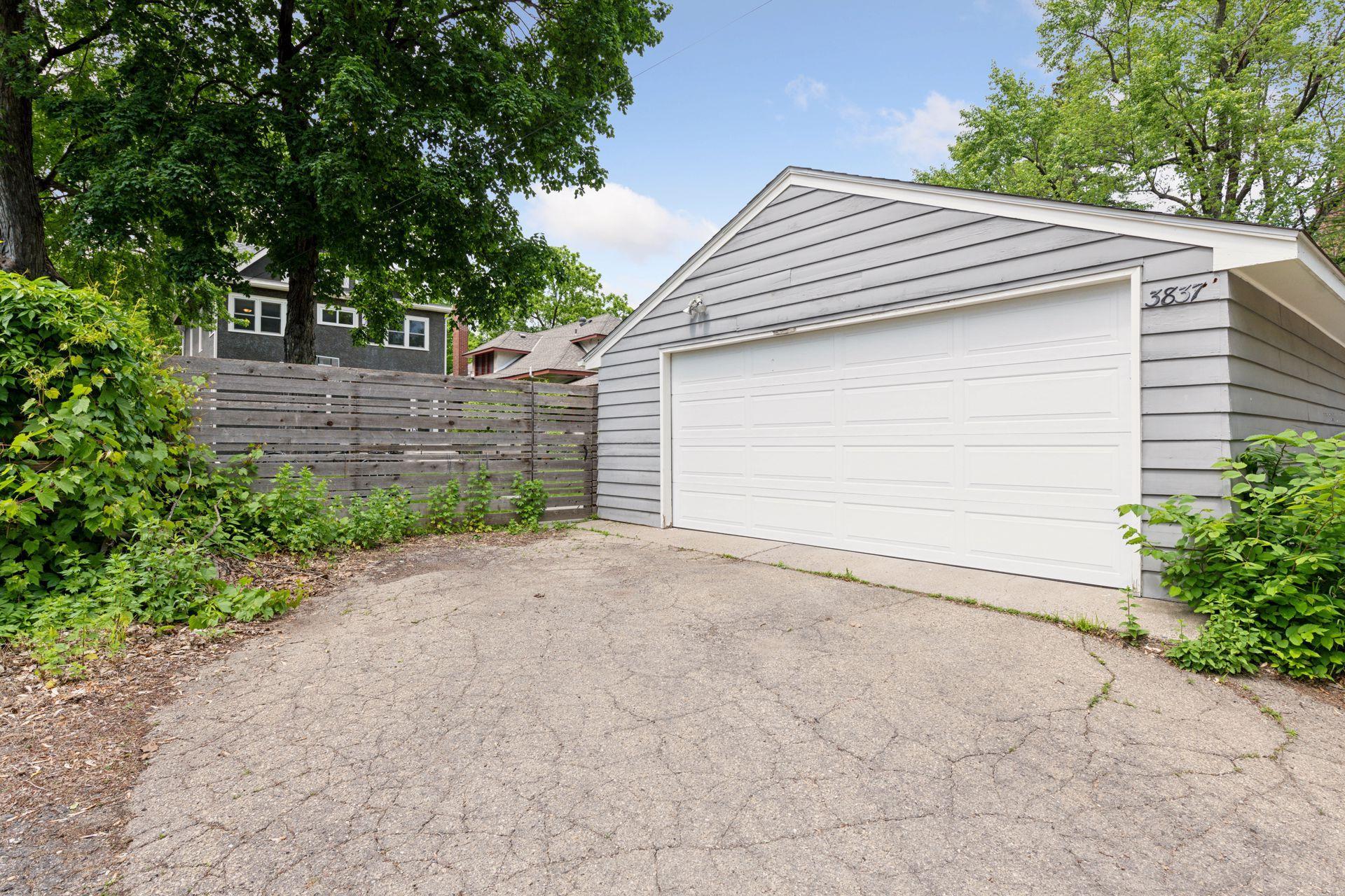 3837 Pleasant Avenue - Spacious 2-Stall garage.