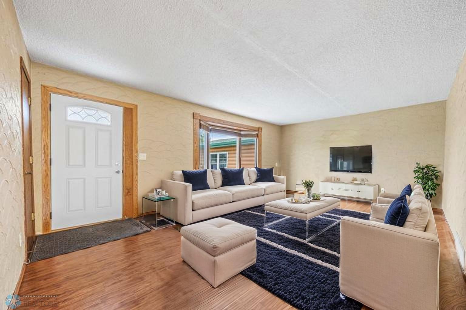 Living Room Virtually Staged