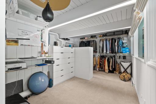 The primary suite includes a dressing area and a flex space for an office, workout area, or anything else you desire.