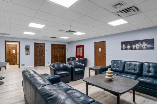 Party room with kitchen