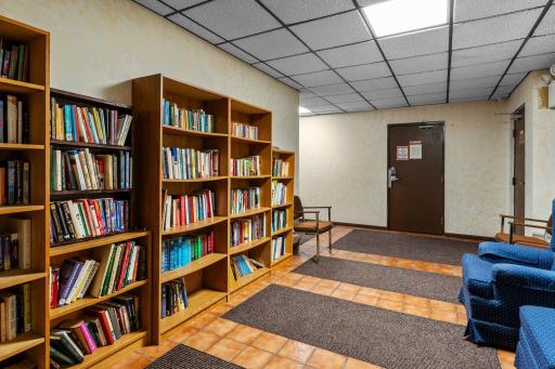 Library and reading area