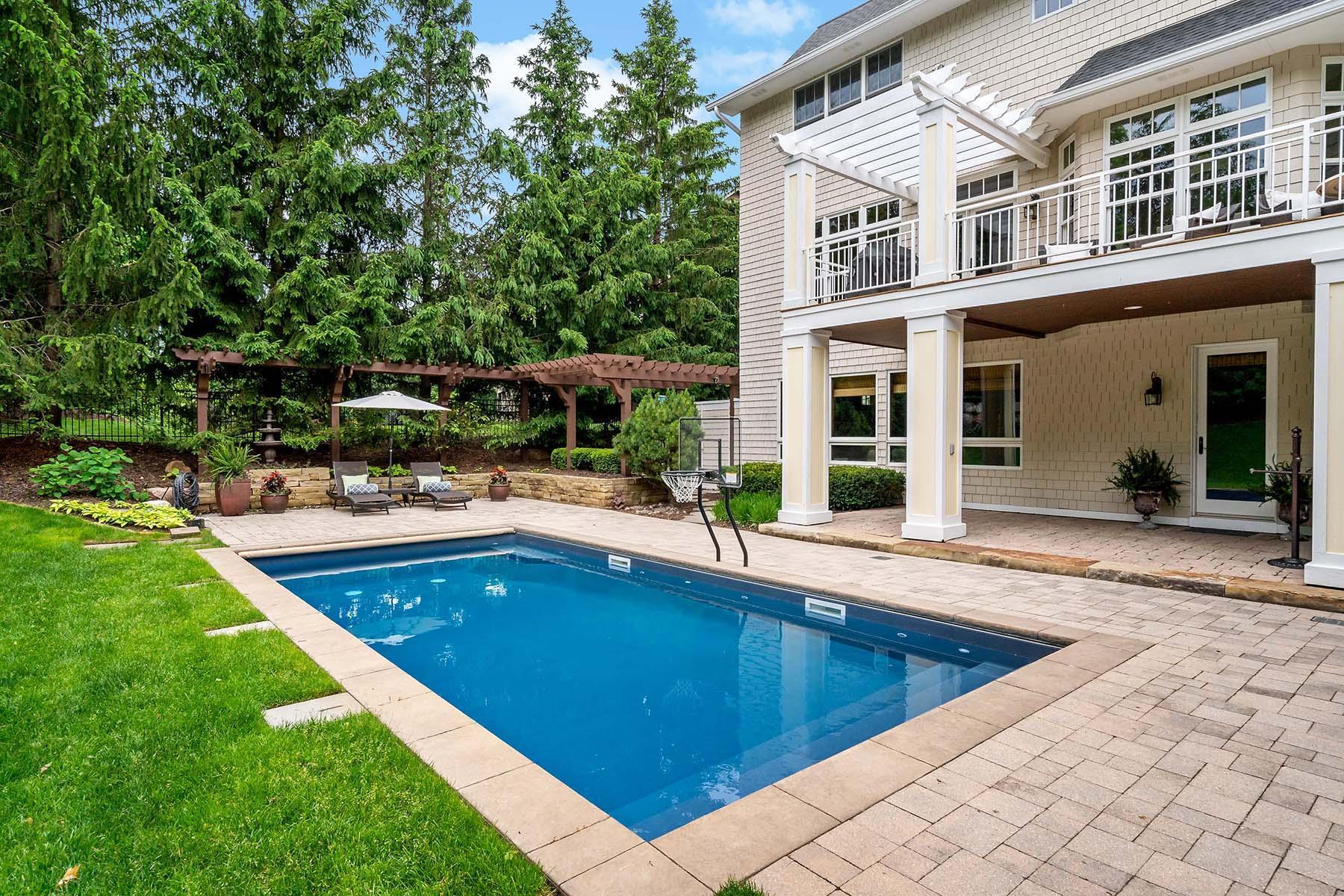 Plumbing ready for future hot tub