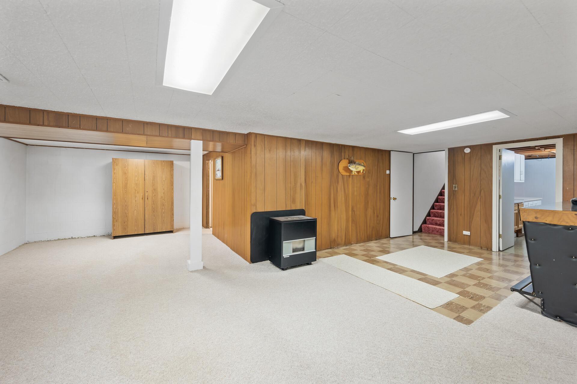 Need a 4th bedroom? Plenty of space with an egress window