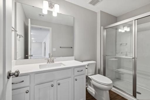 Basement Bathroom (Example of a previous home)