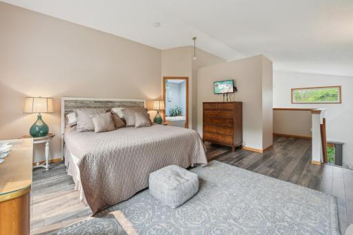 Primary suite (with open entry before the remodel)