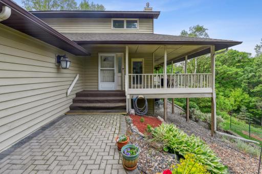Front entry leads to a wonderful wraparound porch!