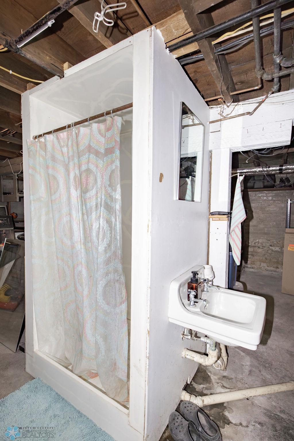 Basement Shower/Sink