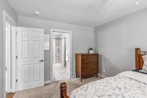 Primary Suite. Custom closet system in closet.