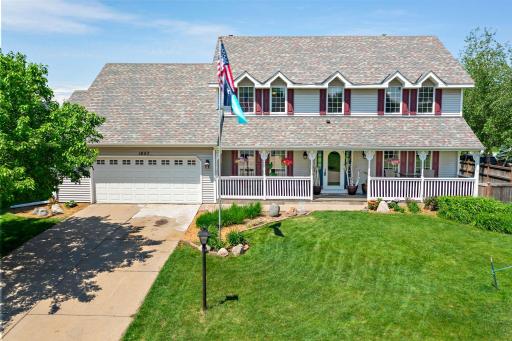 A stunning classic two-story Colonial/Farm house designed for comfort and style. 1857 Eldridge Ave W Roseville, MN