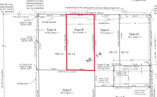Parcel B 112th Street SW, Motley, MN 56466