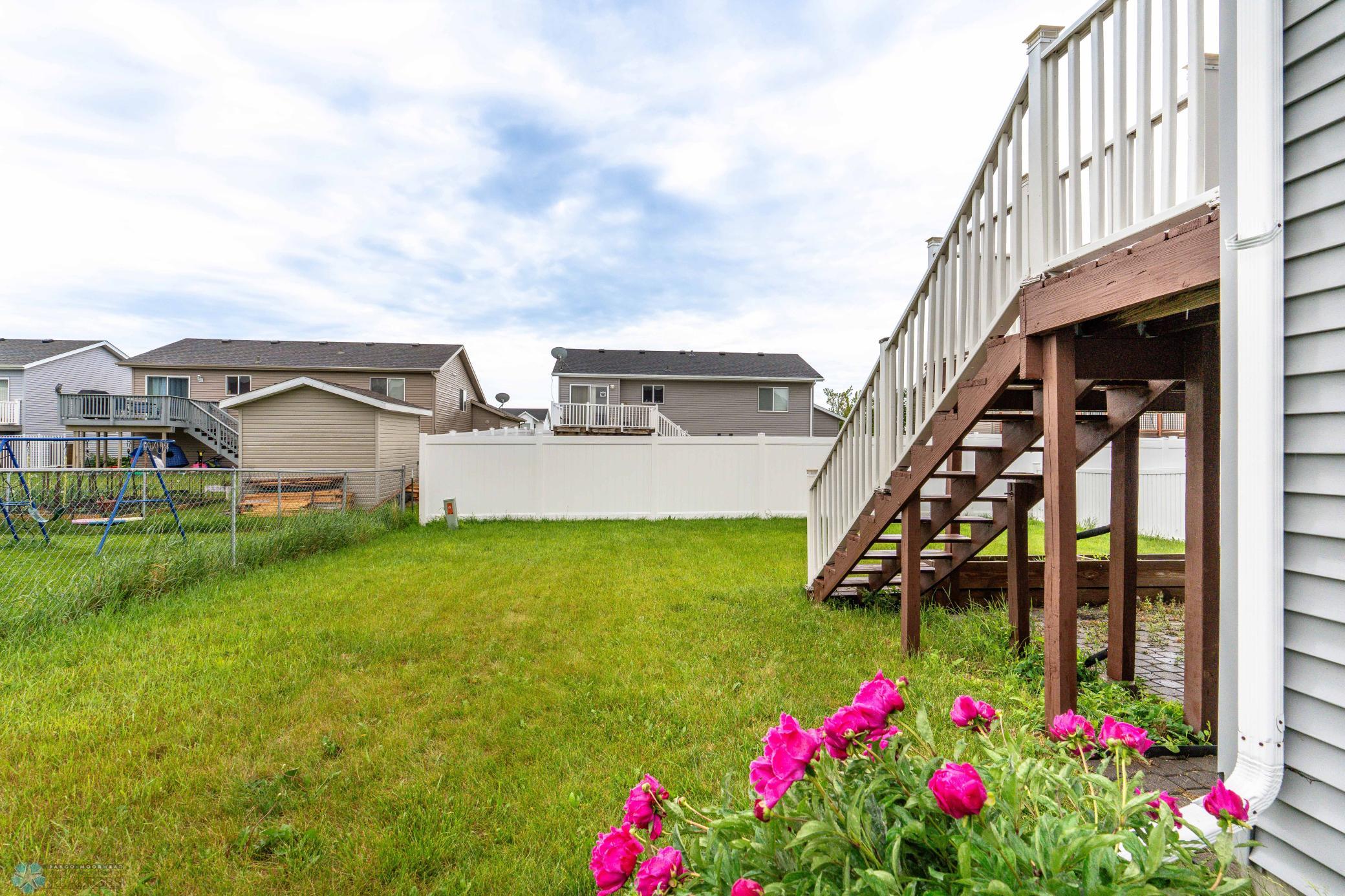 Mostly Fenced Yard