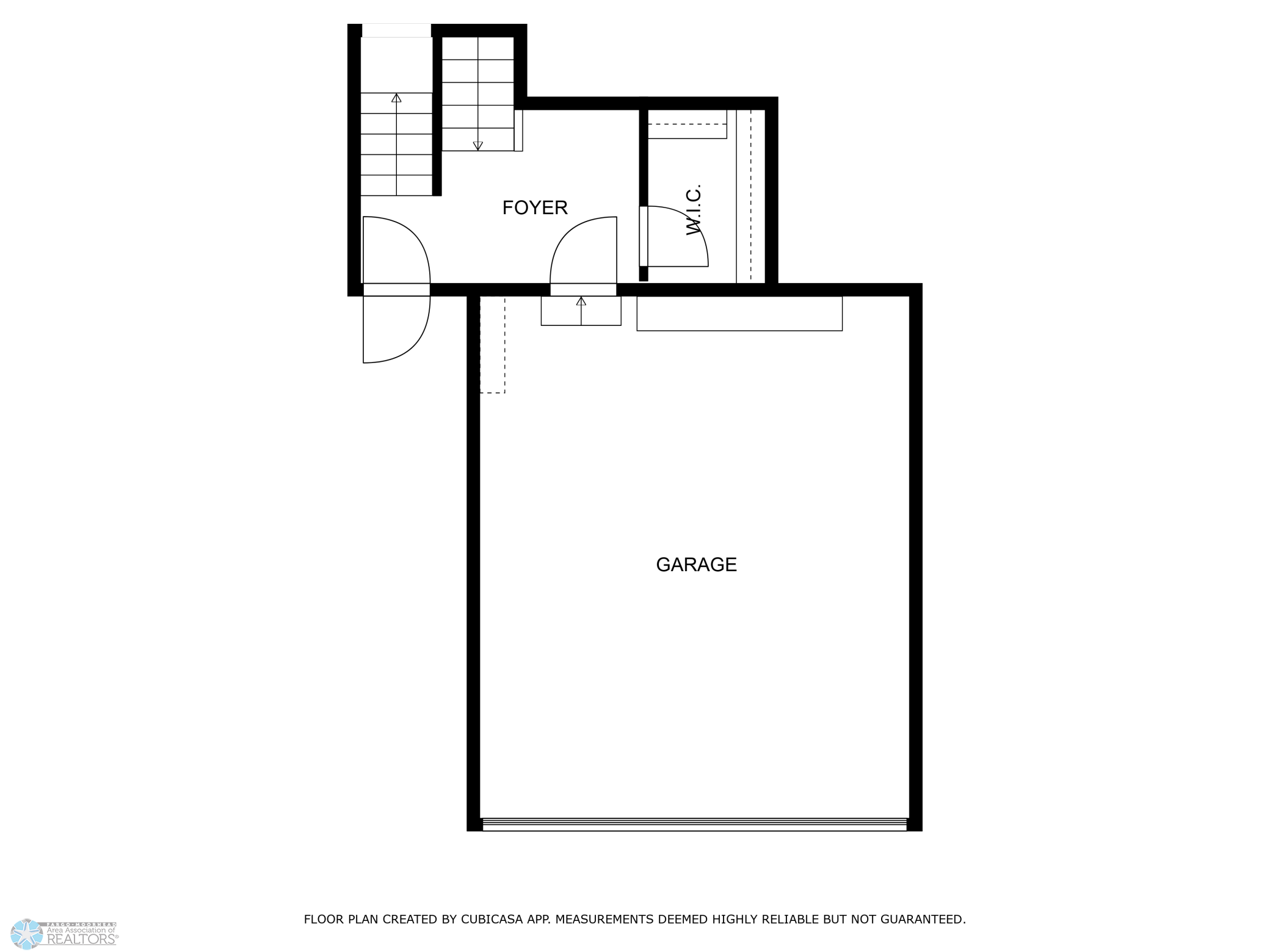 Large Foyer and Garage