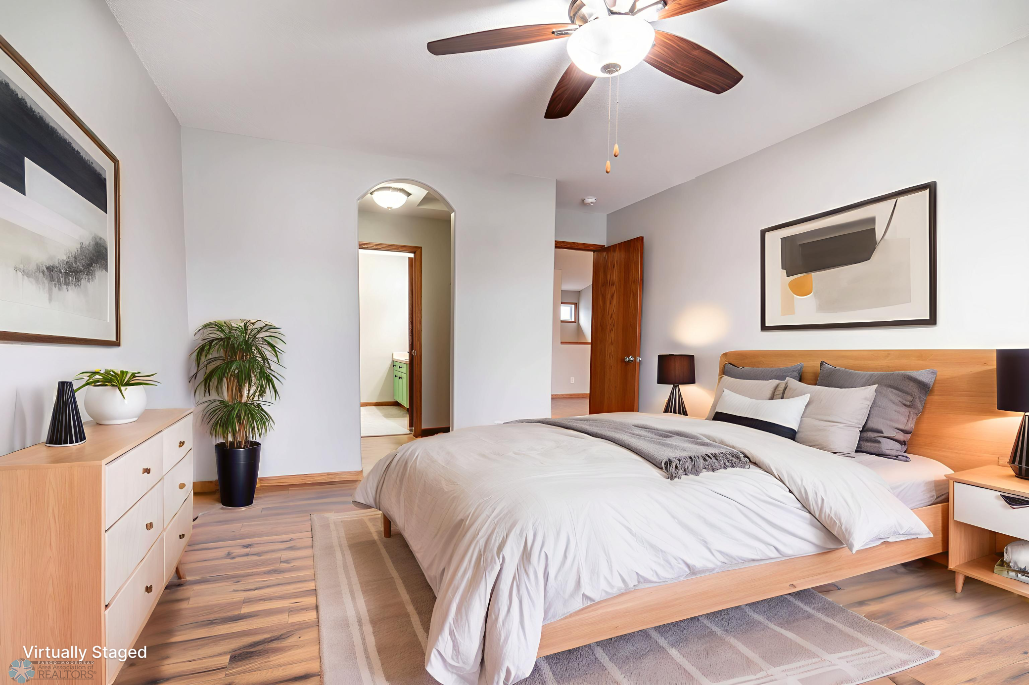 Primary Bedroom Suite with W.I.C.