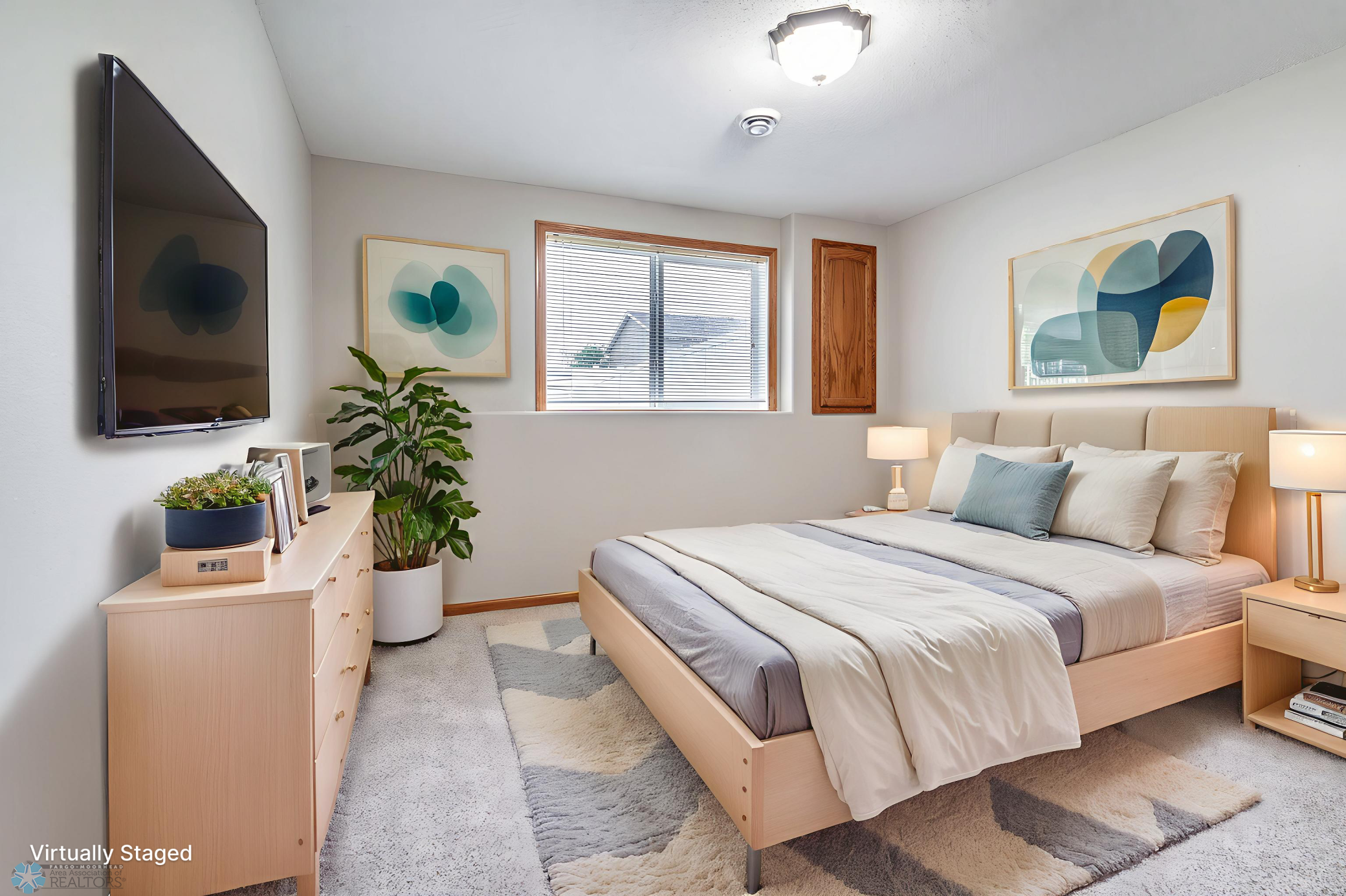 Spacious Lower Level Bedrooms