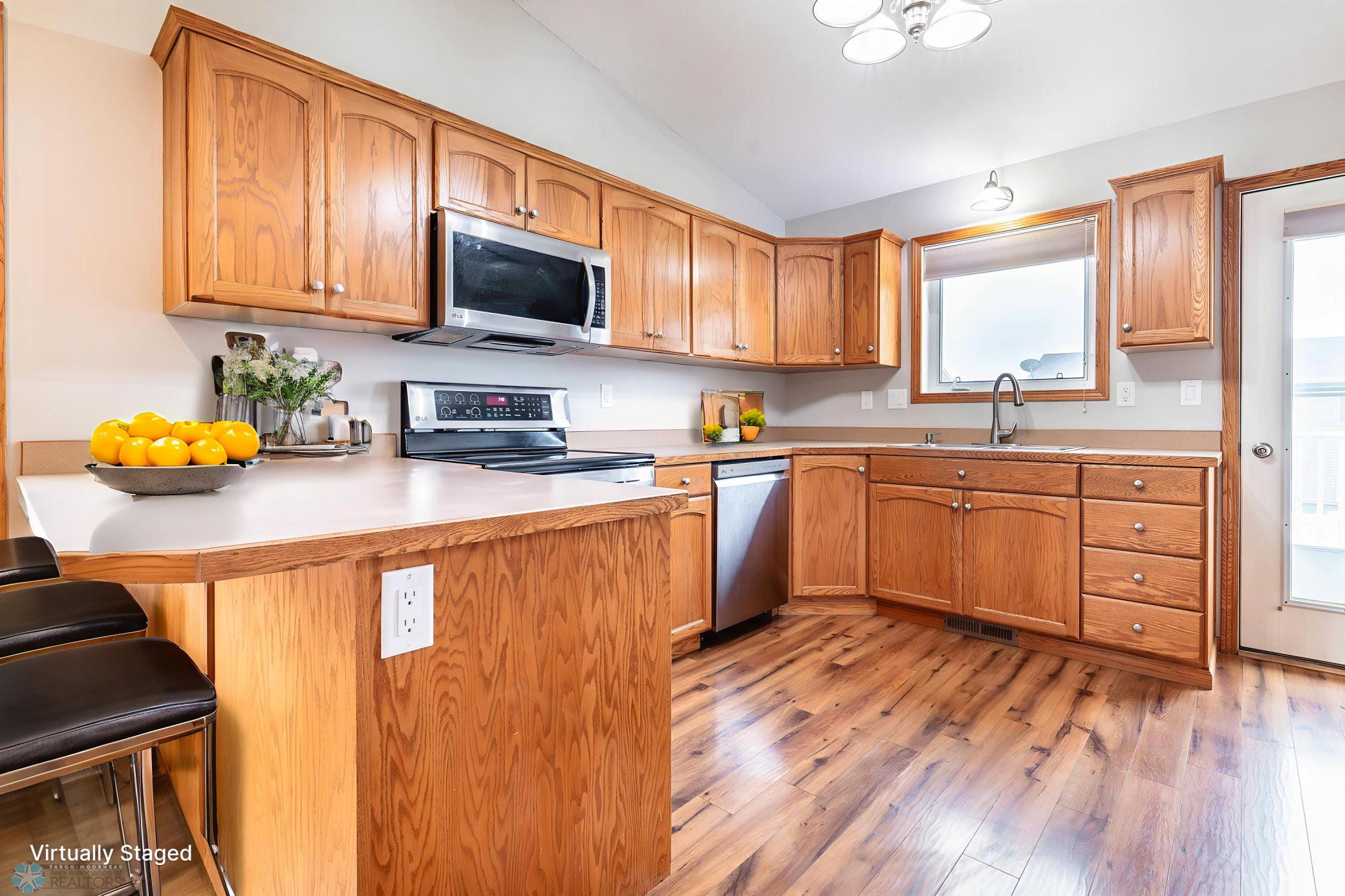 Overly Adequate Cabinet Space