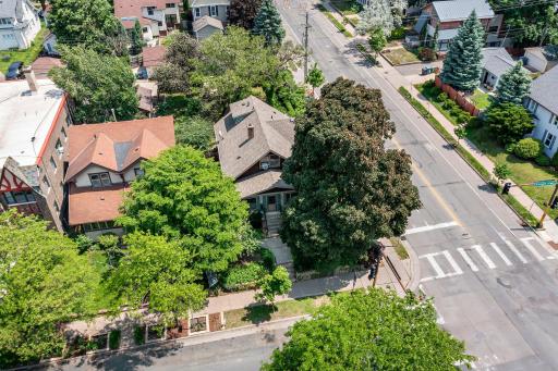 Perfectly situated on a sunny corner lot just steps from the vibrant heart of one of the city's most desirable neighborhoods.