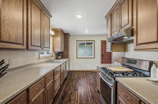Updated Kitchen with Stainless Steel Appliances