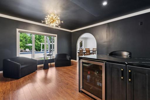 Cambria Countertops and Beverage Refrigerator