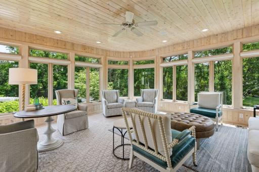 Main Floor Solarium with Custom Marvin Windows