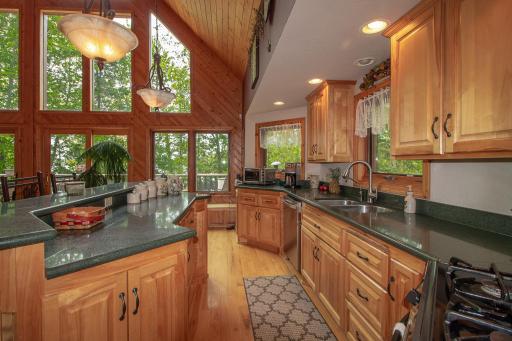 Spacious kitchen