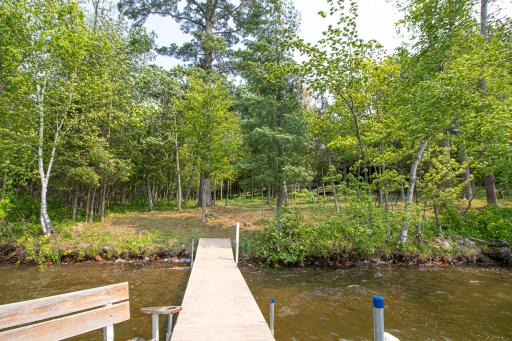 Dock included with property