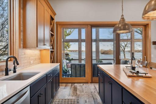 Sink, Dishwasher, Fridge....and Lake Views