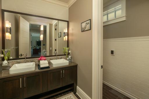 Main floor guest Bathroom