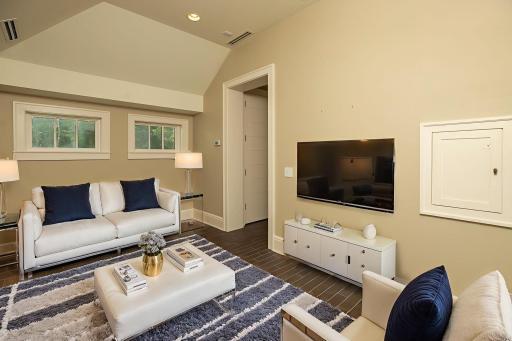 Sitting Room virtually staged