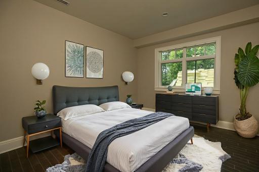 #6 Lower Bedroom virtually staged