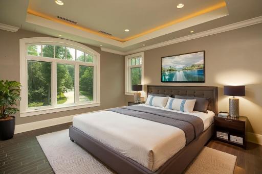 #1 Bedroom virtually staged