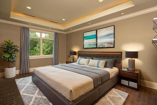 #4 Bedroom virtually staged