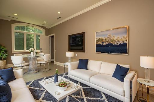 Bedroom virtually staged