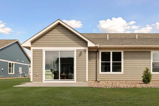Enjoy the cool Wisconsin evening on your back patio