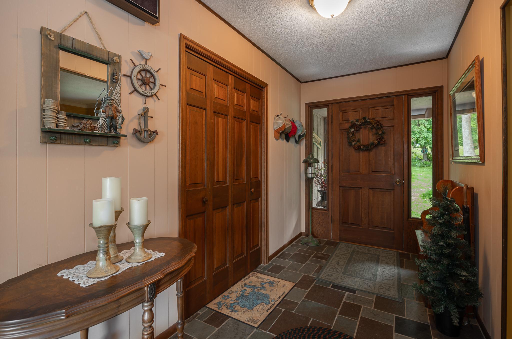 Large entry way.